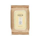 ProtoClinical k-beauty THE FACE SHOP MANGO SEED Soft Cleansing Wipes 50 Sheets single cleansing wipes pack shown upright in a square studio image