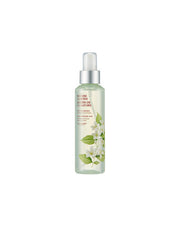 ProtoClinical k-beauty THE FACE SHOP NATURE GARDEN Perfumed Body Mist 155ml in a slim muted green bottle standing upright on a white background