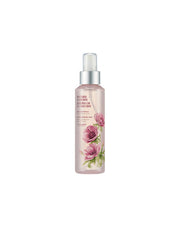 ProtoClinical k-beauty THE FACE SHOP NATURE GARDEN Perfumed Body Mist 155ml in a slim charcoal bottle standing upright on a white background