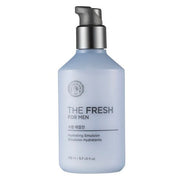 ProtoClinical k-beauty THE FACE SHOP The Fresh For Men Hydrating Emulsion 170ml single emulsion package shown in a centered square packshot.