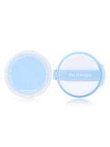 ProtoClinical k-beauty pale cream and blue beauty graphic on a light background.