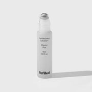 ProtoClinical k-beauty soft beige beauty graphic with a muted vertical center on a light background.