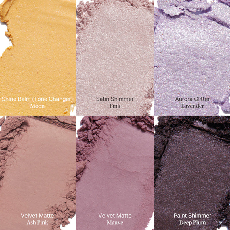 ProtoClinical k-beauty warm tan and gray beauty graphic with soft layered shading.