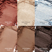 ProtoClinical k-beauty gray beauty graphic with layered rectangular shapes.