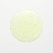ProtoClinical k-beauty DEWYTREE AC Deep Blemish Calming Ampoule 60ml round pale green gel swatch with visible bubbles centered on a white background