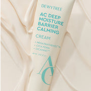 ProtoClinical k-beauty DEWYTREE AC Deep Moisture Barrier Calming Cream 60ml single upright aqua cream tube in a square product shot on a clean light background