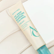ProtoClinical k-beauty DEWYTREE AC Deep Moisture Barrier Calming Cream 60ml single upright aqua cream tube in a square product shot on a clean light background