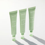 ProtoClinical k-beauty DEWYTREE HEARTLEAF 100 Eye Cream 35ml single upright pale green eye cream tube centered on a white background