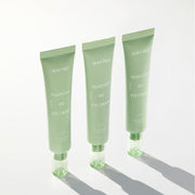 ProtoClinical k-beauty DEWYTREE HEARTLEAF 100 Eye Cream 35ml single upright pale green eye cream tube centered on a white background