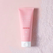 ProtoClinical k-beauty DEWYTREE The Clean Lab AC Dew Foam 150ml single upright pink cleansing foam tube centered on a pale pink and lavender background.