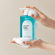ProtoClinical k-beauty Daleaf Apple Mint Better Root Cooling Shampoo 500ml single upright shampoo bottle centered on a light background.