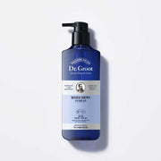ProtoClinical k-beauty dark gray vertical beauty product silhouette with pale blue side accents on a clean white background.