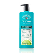 ProtoClinical k-beauty mint beauty product silhouette with pale blue side tones on a light background.
