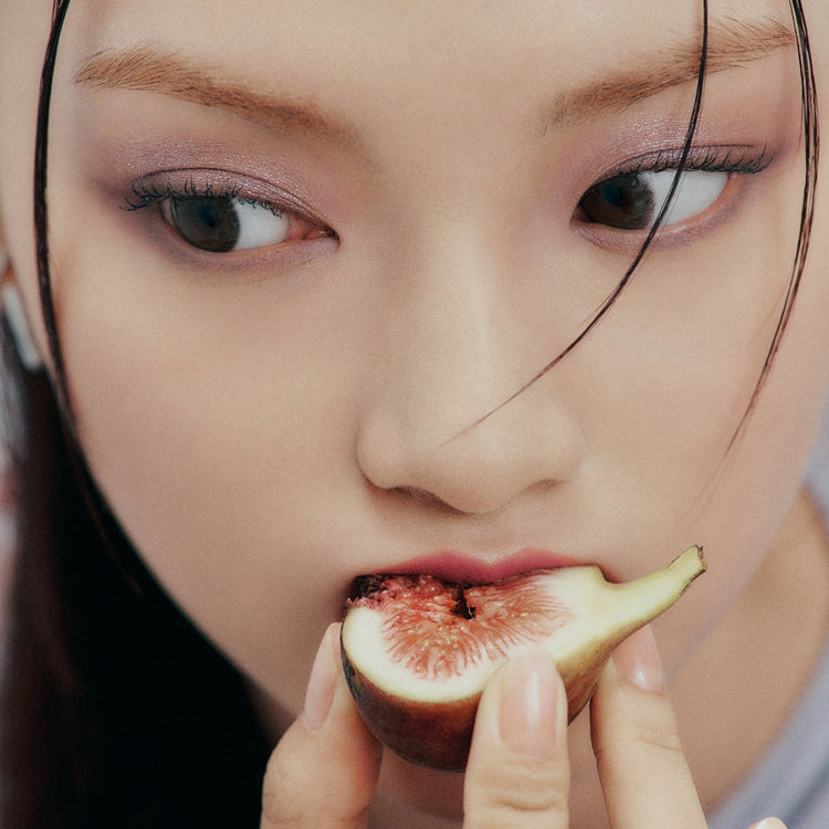 ProtoClinical k-beauty warm beige beauty graphic with a soft central highlight and dark lower-left shadow.