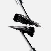 ProtoClinical k-beauty Oddtype Unlimited Curl Lift Mascara single dark angled mascara silhouette on a white background with soft lavender side shading