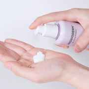 ProtoClinical k-beauty mauve and soft pink beauty product collage on a pale background.