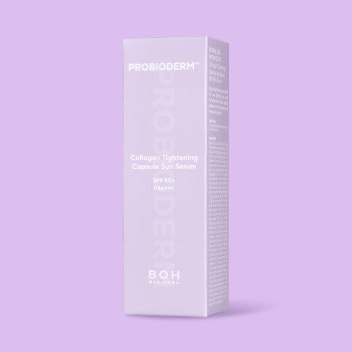 BIOHEAL BOH Probioderm Collagen Tightening Capsule Sun Serum 50ml packaging