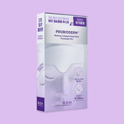 ProtoClinical k-beauty pale lavender beauty graphic with a soft gray center on a light background.