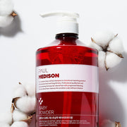 PAUL MEDISON Deep Red Fast Hair Loss Shampoo 1077ml #Baby Powder by ProtoClinical shown in a clean product bottle shot on a white background, highlighting the Deep Red hair loss care label for a k-beauty routine.