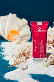 ProtoClinical k-beauty PAUL MEDISON DEEP-RED SUN CREAM 60ml SPF50 PA+++ single sunscreen tube with a visible printed label on a white background