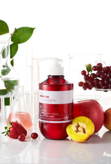 ProtoClinical k-beauty PAUL MEDISON Deep-red Y Care Feminine Washes 510ml as a single deep red pump bottle with a white label on a clean light background