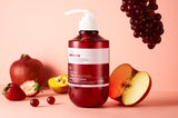 ProtoClinical k-beauty PAUL MEDISON Deep-red Y Care Feminine Washes 510ml as a single deep red pump bottle with a white label on a clean light background