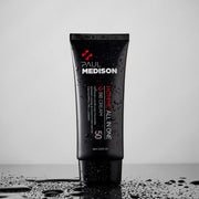 ProtoClinical k-beauty PAUL MEDISON HOMME ALL IN ONE BB CREAM SPF50+ 60ml single upright dark BB cream packaging on a light background.