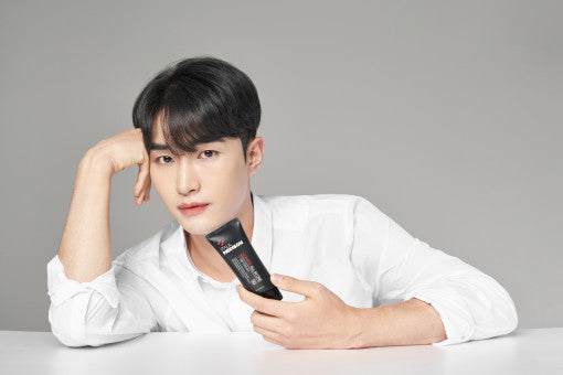 ProtoClinical k-beauty PAUL MEDISON HOMME ALL IN ONE BB CREAM SPF50+ 60ml dark BB cream packaging on a light background