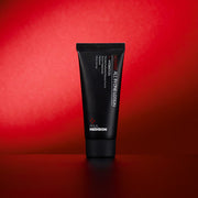 ProtoClinical k-beauty PAUL MEDISON HOMME Hydration All In One Lotion 100ml single upright dark lotion bottle on a red background.