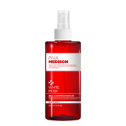 ProtoClinical k-beauty PAUL MEDISON Signature Body Mist 211ml #White Musk two pink body mist bottles side by side on a warm pink background
