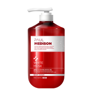 PAUL MEDISON Signature Body Wash 1077ml #White Musk by ProtoClinical shown in a front-facing body wash bottle graphic on a clean background, highlighting the labeled packaging for a k-beauty bath and body routine.