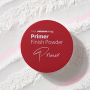 ProtoClinical k-beauty PAUL MEDISON VIVID PRIMER FINISH POWDER 12g single square powder packshot centered on a muted rose background.