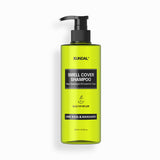 ProtoClinical k-beauty KUNDAL All Day Smell Cover Teens Shampoo 400ml #LIME BASIL & MANDARIN single upright shampoo bottle centered on a light background.