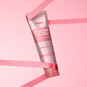 ProtoClinical k-beauty KUNDAL Protein Bonding No Wash Treatment 130ml single dusty rose treatment package centered on a soft pink background