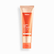 ProtoClinical k-beauty KUNDAL Volume And Fixing Curl Cream 130ml as a single upright peach curl cream tube centered on a white background with pale blue side panels