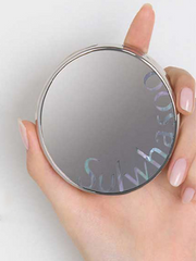 ProtoClinical k-beauty beauty graphic in warm neutral tones on a light background.