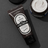 ProtoClinical k-beauty BARBER501 BEER METTO VOLUMIZING CURL CREAM 100ml single dark bottle centered on a black background with a bright white base
