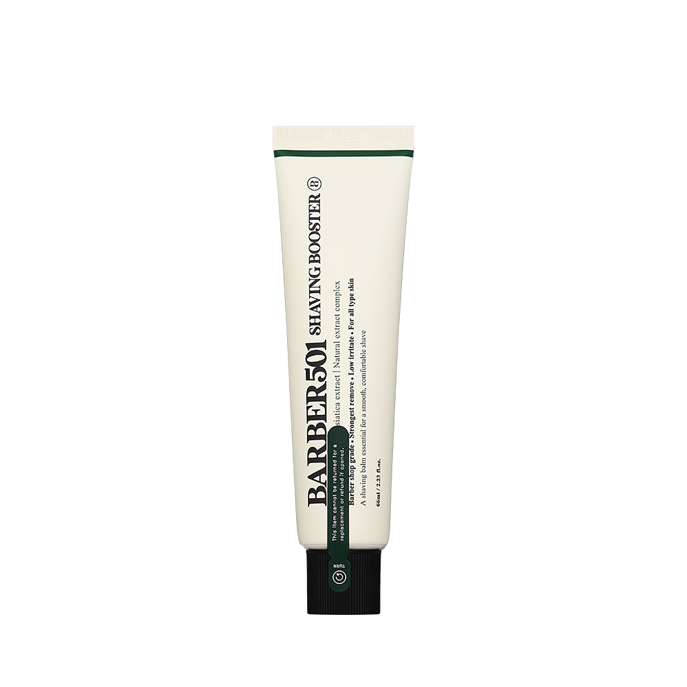 ProtoClinical k-beauty tall beige cosmetic graphic centered on a black background.