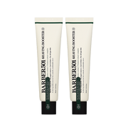 ProtoClinical k-beauty BARBER501 Shaving Booster Balm #Green(Cica) product set on a muted beige background.