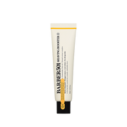 ProtoClinical k-beauty tall beige cosmetic graphic centered on a black background.