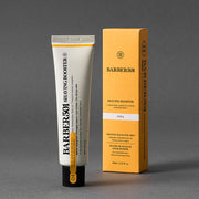 ProtoClinical k-beauty BARBER501 Shaving Booster Balm 66ml #Yellow(Vita) product detail image on a cool-toned background.