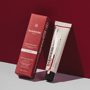 ProtoClinical k-beauty BARBER501 Shaving Booster Balm 66ml Red(Tea Tree) product packaging shown on a clean white background.