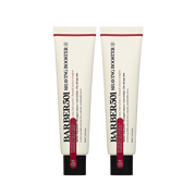 ProtoClinical k-beauty BARBER501 Shaving Booster Balm 66ml Red(Tea Tree) two-product set shown on a clean white background.