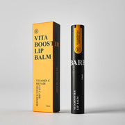 ProtoClinical k-beauty BARBER501 Vita Booster Lip Balm 3.6ml product packaging on a light background.