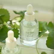 ProtoClinical k-beauty Luvum Calming Repair Cica Oil Serum 30ml pale green and beige product packaging on a light background