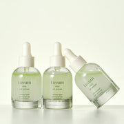 ProtoClinical k-beauty Luvum Calming Repair Cica Oil Serum 30ml warm peach and beige product packaging on a light background