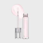 ProtoClinical k-beauty Luvum Volume Lip Serum 4ml pale aqua vertical package silhouette with dark side framing on a light background.