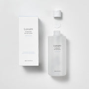 ProtoClinical k-beauty Luvum Witch Hazel Hyaluronic Low pH Toner 300ml light beige vertical package silhouette with dark side framing on a pale background