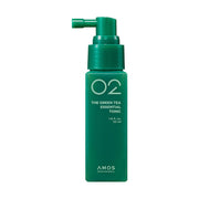 ProtoClinical k-beauty amos PROFESSIONAL THE GREEN TEA ESSENTIAL TONIC 50ml shown in product packaging on a light background.