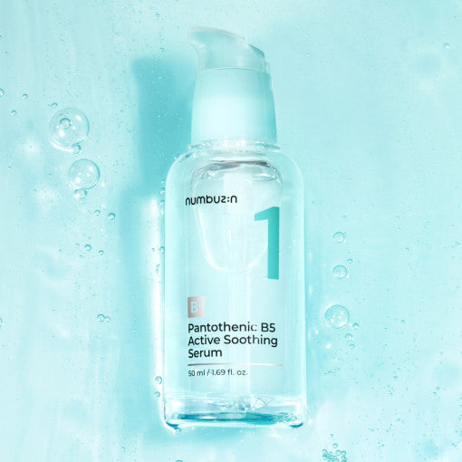 ProtoClinical k-beauty pale aqua beauty graphic on a clean light background.